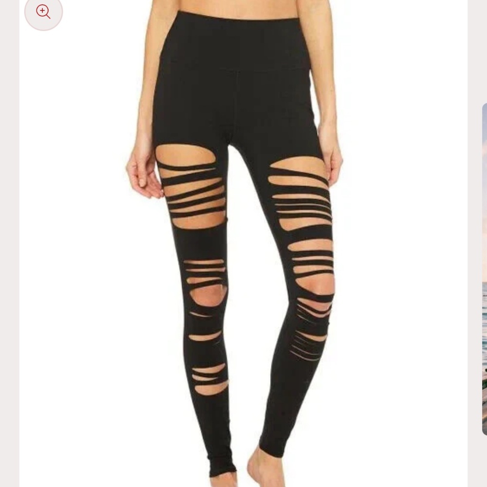 ALO - High Waist Extreme Ripped Warrior Leggings - BNWOT